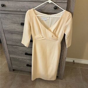 Chic Cream Midi Dress